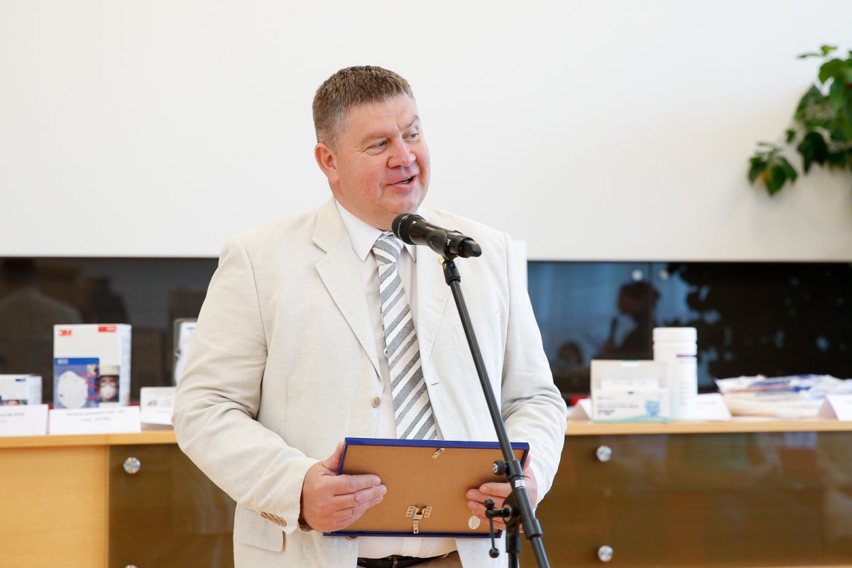 AS “Latvijas gāze” ziedojums sniedz būtisku atbalstu Covid-19 pacientu ārstēšanai Latvijā