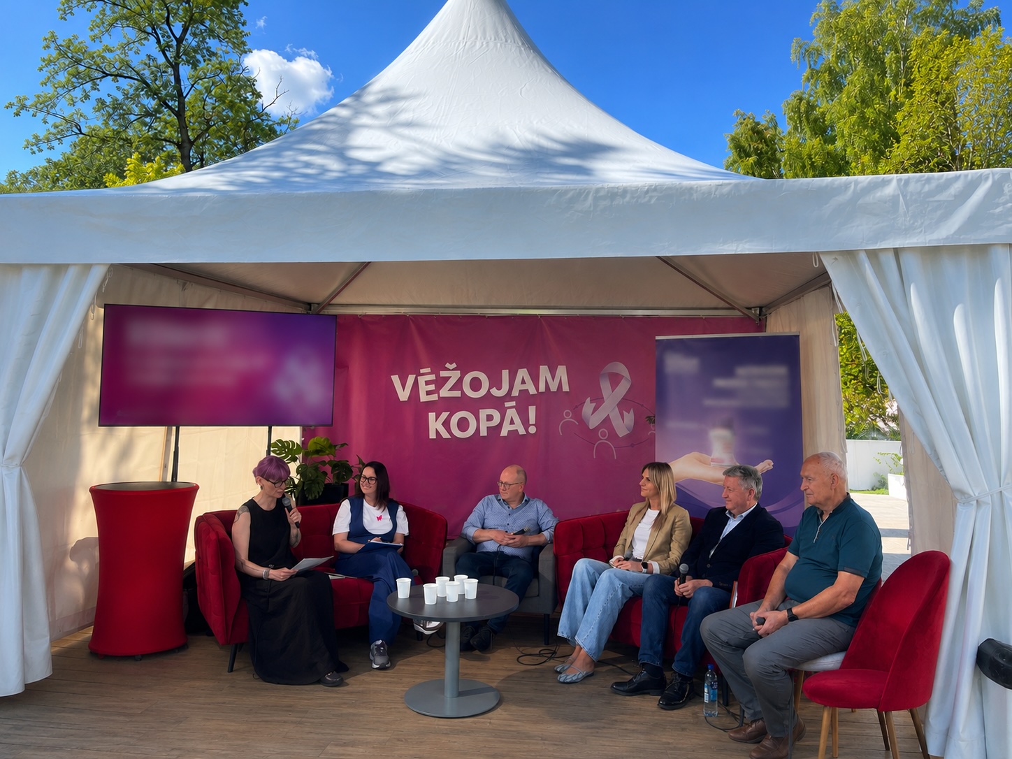 Afonda pārstāvji iesaistās sabiedrībai nozīmīgās diskusijās: profesors Vilnis Lietuvietis sarunu festivālā LAMPA par onkoloģijas pacientu dzīves kvalitāti